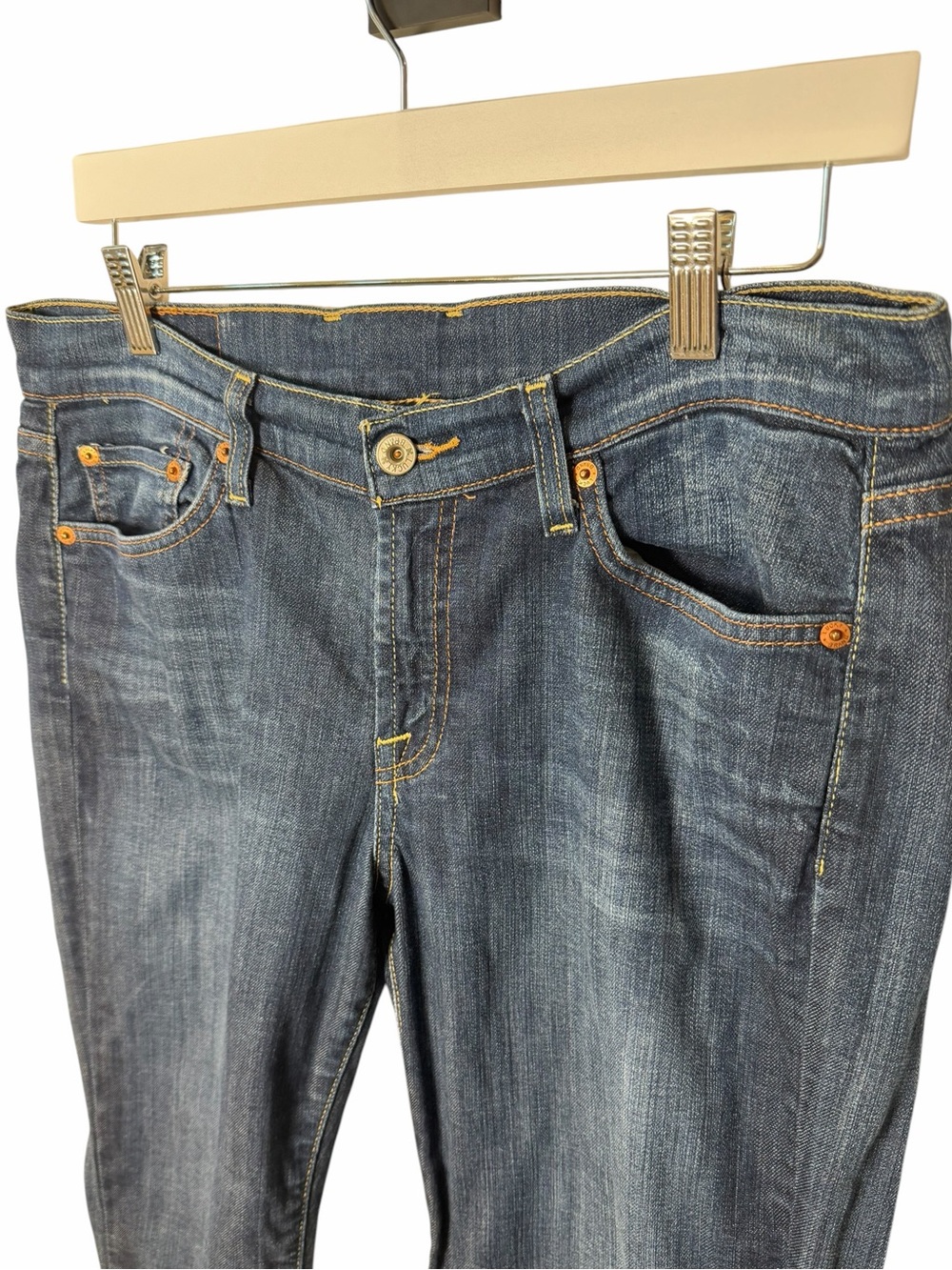 Lucky Brand Delaware Classic Rider Jeans Women’s 31 Bootcut Medium Wash - Picture 3 of 9